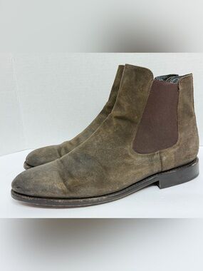Thursday Boot Co Cavalier Chelsea Boots Mens Size US 12 Brown Suede Leather